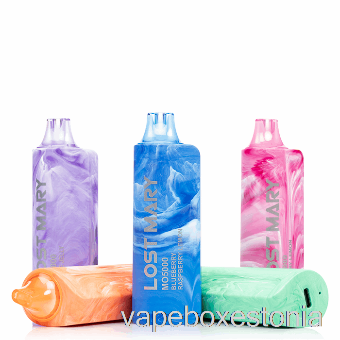 Vape Box Eesti Kadunud Mary Mo5000 ühekordne Mango Virsik